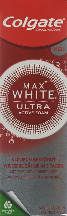 Immagine prodotto Colgate Max White Ultra Active Foam Whitening (50 ml)