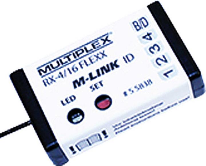 Produktbild Multiplex rx-4/16 flexx id m-link 2,4ghz empfänger