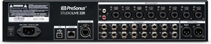 Produktbild PreSonus Mischpult StudioLive 32R – 32-Kanal, digital (Studio- und Livemixer)