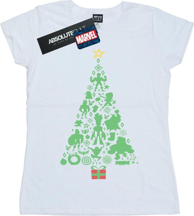 Avengers Christmas Tree TShirt (M)