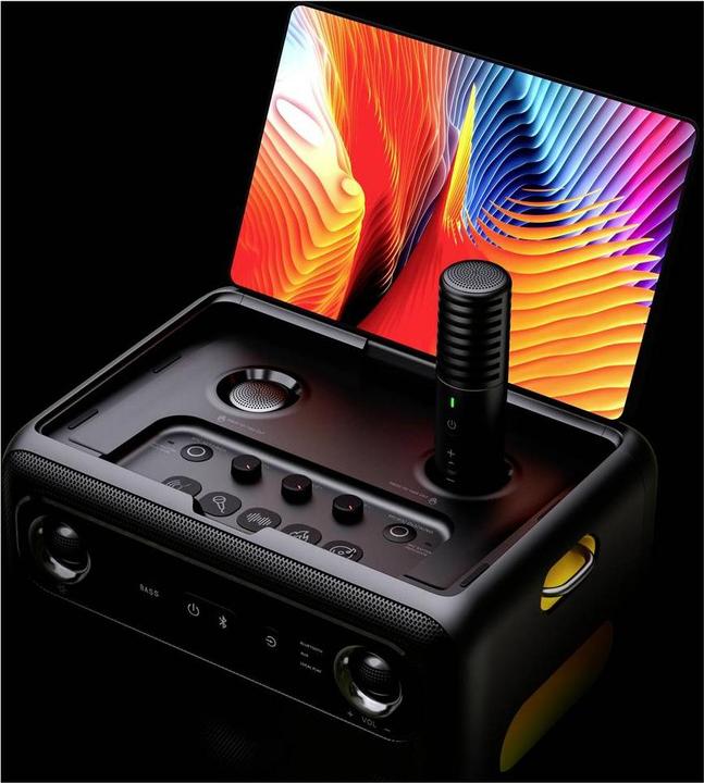 Produktbild Ikarao Karaokebox Break X2 10" Screen 2 Mikrofone, 600W
