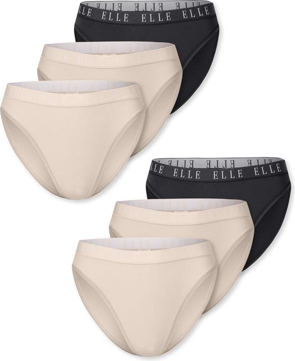 Elle Slip High Leg - LOGO (M, 6er Pack)