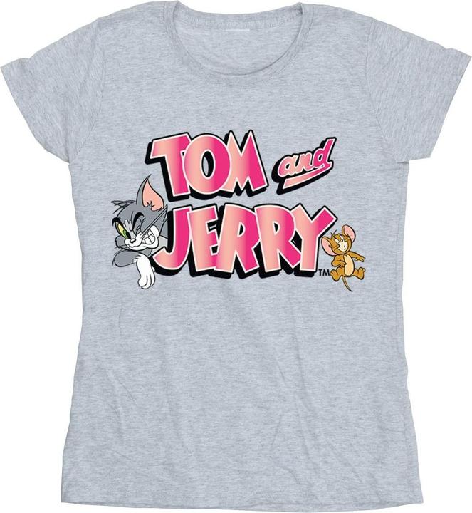 Tom & Jerry Gradient Logo TShirt (S)