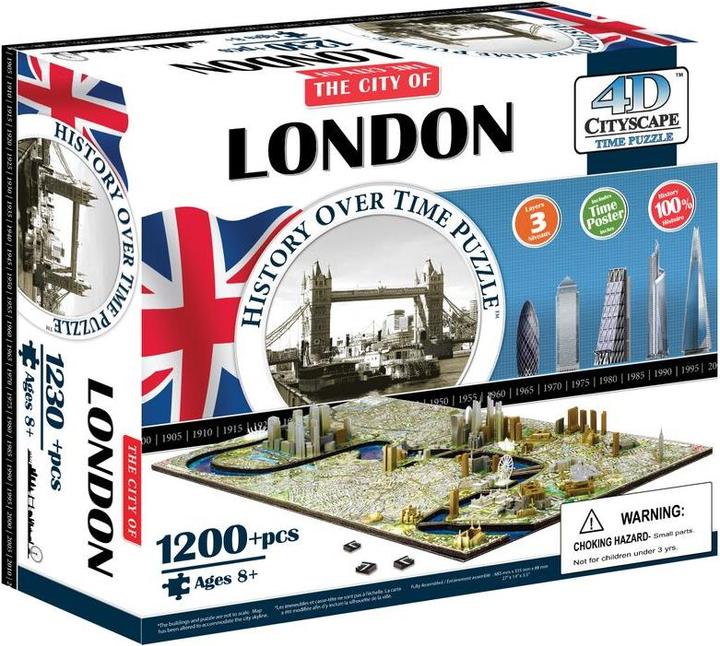 4D City The City of London (1200 Teile)