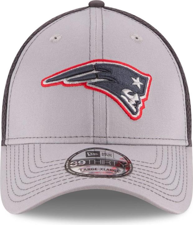 Actual product image New Era 39Thirty Stretch Mesh Cap - New England Patriots (S, M)