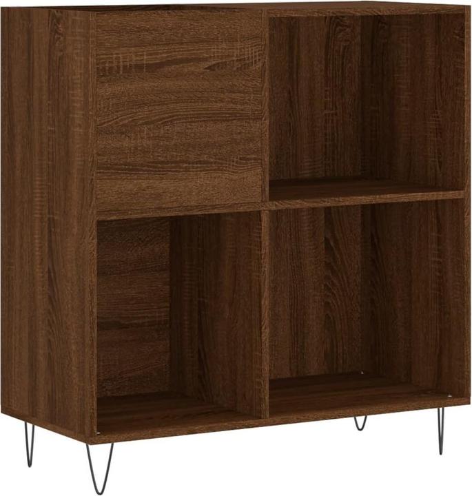 Actual product image VidaXL Plattenschrank Braun Eichen-Optik 84,5x38x89 cm