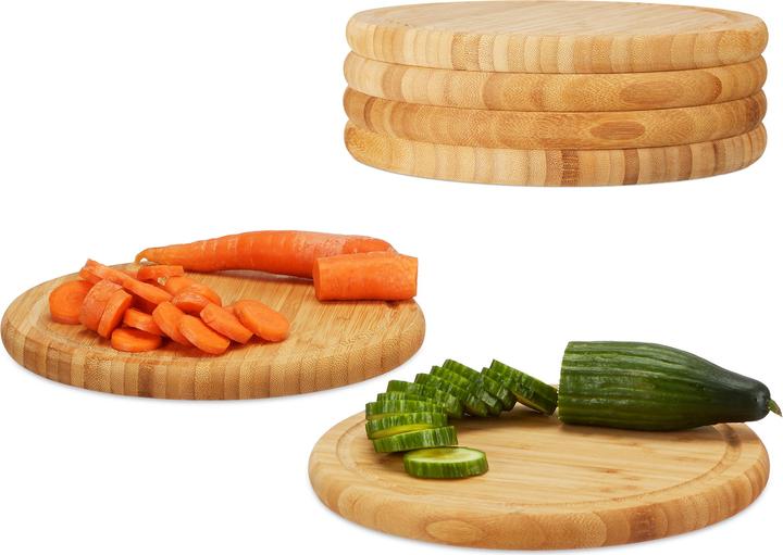 Produktbild Relaxdays Frühstücksbrettchen Set