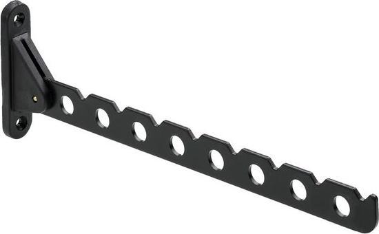 Hettich Kleiderlfter klappbar 310 mm Stahl schwarz matt (1 Stk.)