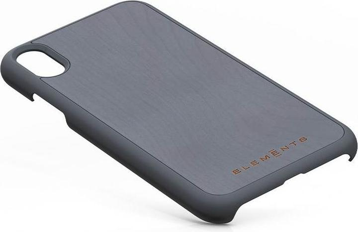 Actual product image Nordic Elements Original Gefion - Iphone Xr Case with Real Maple Wood (Medium Gray) (Apple iPhone XR)