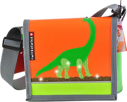 Cwirbelwind Kindergartentasche Brachiosaurus Glitzer