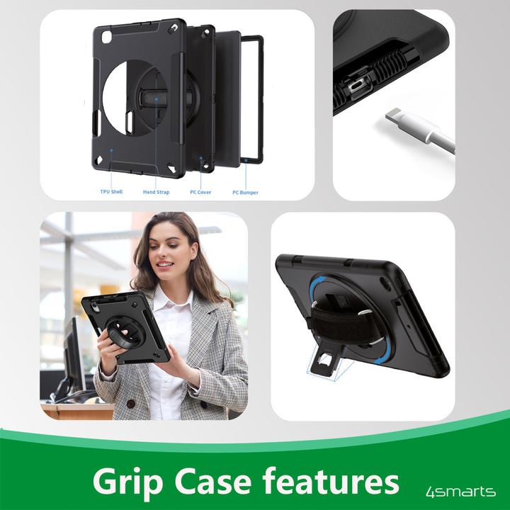 Immagine prodotto 4smarts Impugnatura robusta della custodia (iPad Pro 12.9 2018 (3. Gen), iPad Pro 12.9 2020 (4. Gen), iPad Pro 12.9 2021 (5a generazione), iPad Pro 12,9 2022 (6a generazione))