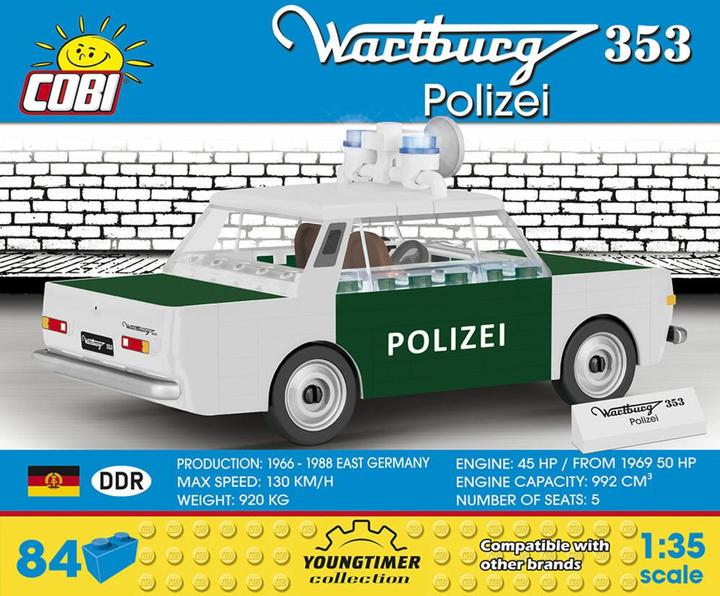 Produktbild Cobi Wartburg 353 Polizei