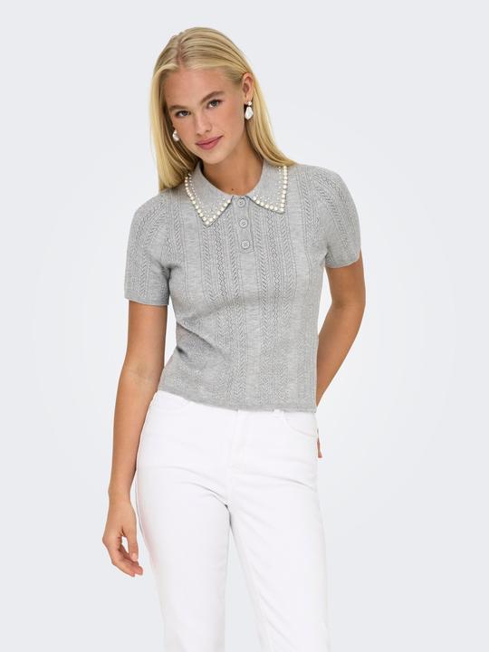 Immagine prodotto Only Normal geschnitten Polokragen Strickoberteil Polo (XS)