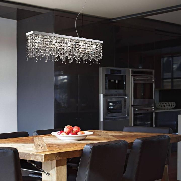 Produktbild Ideal lux GIADA G9 Pendelleuchte 7x dimmbar Klar warmweiss 098739 (G9, 370 lm)