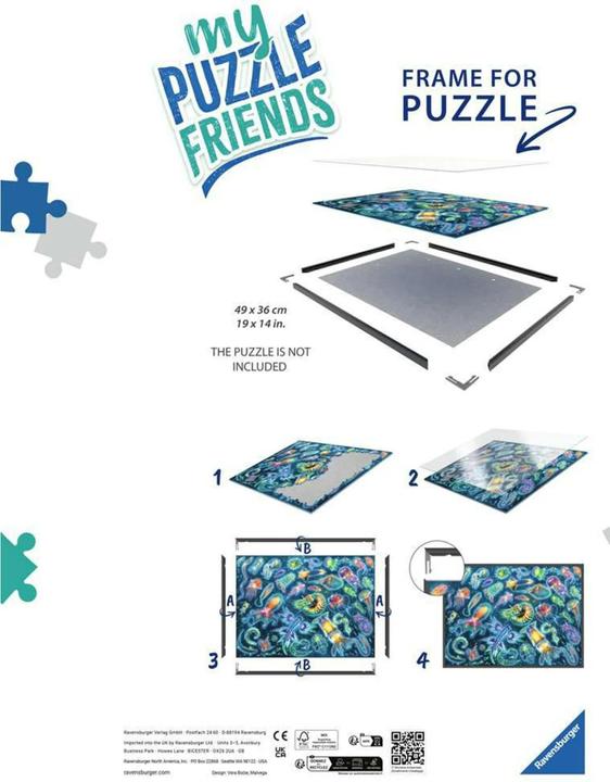 Productafbeelding Ravensburger Puzzel fotolijst 1000 stukjes (1000 onderdelen)