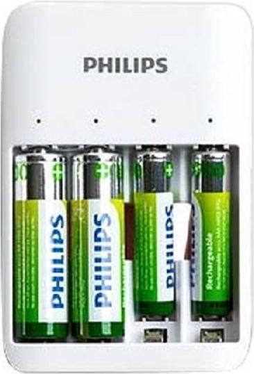 Actual product image Philips SCB4013NB (1 pcs., AAA, AA, 1300 mAh, Battery + charger)
