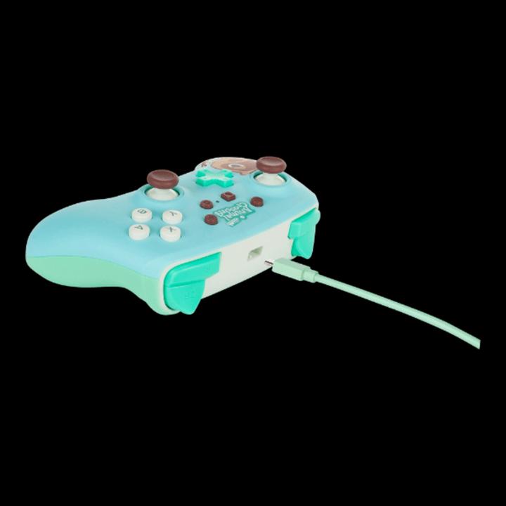 Produktbild PowerA Pro Controller con filo - Animal Crossing - Tom Nook (Switch)