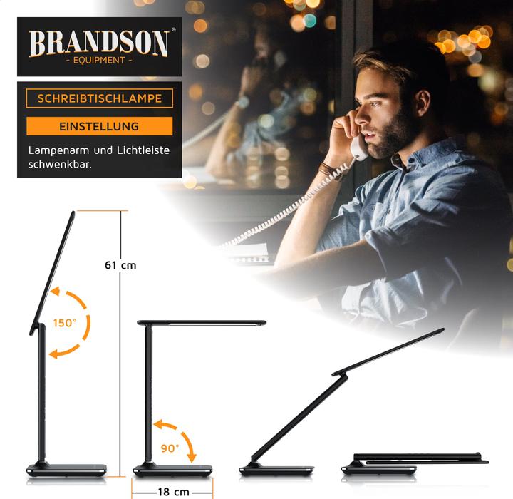 Image du produit Brandson Lampe de bureau (300 lm)