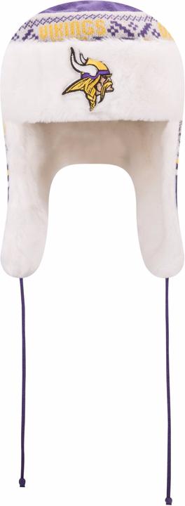 Immagine prodotto New Era Squadra NFL con pelliccia sintetica Festive Trapper (Taglia unica)