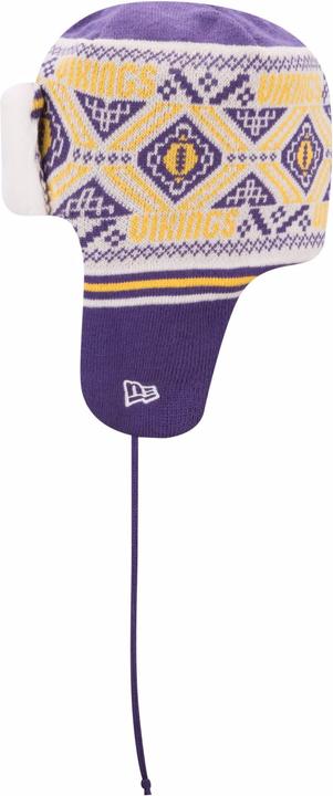 Immagine prodotto New Era Squadra NFL con pelliccia sintetica Festive Trapper (Taglia unica)