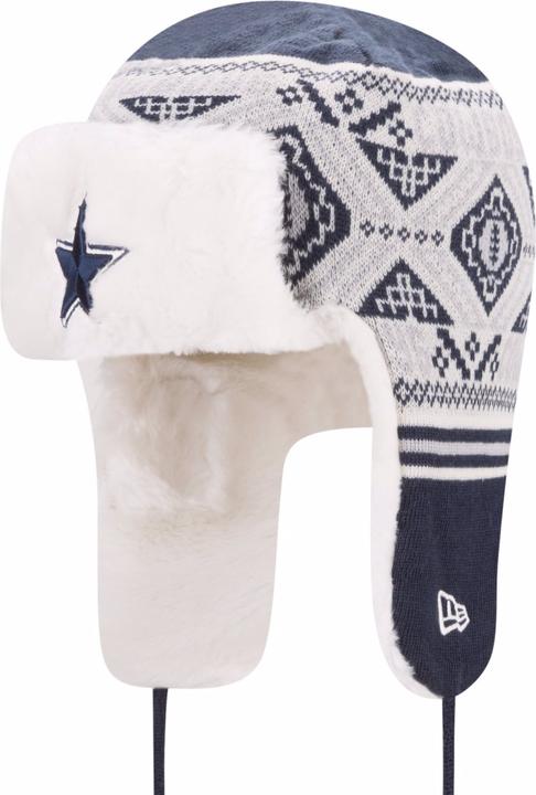 New Era NFL Team Mit Kunstpelz Festive Trapper (One Size)