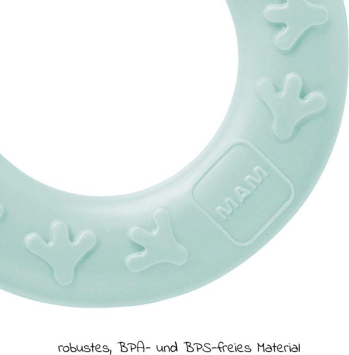 Actual product image MAM Bite ring Bite & Brush 3+ months, 1 pc, turquoise