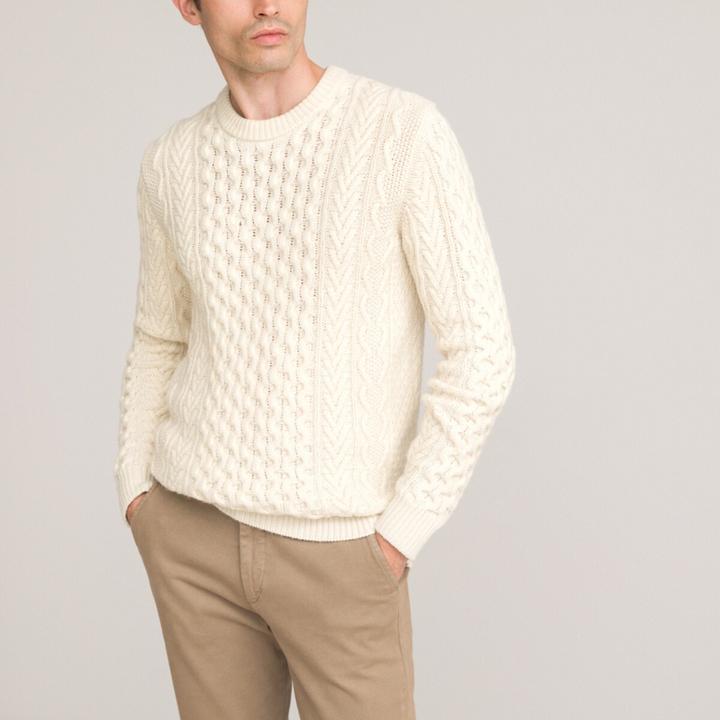 Image du produit La Redoute Collections Pull à encolure ronde (3XL)