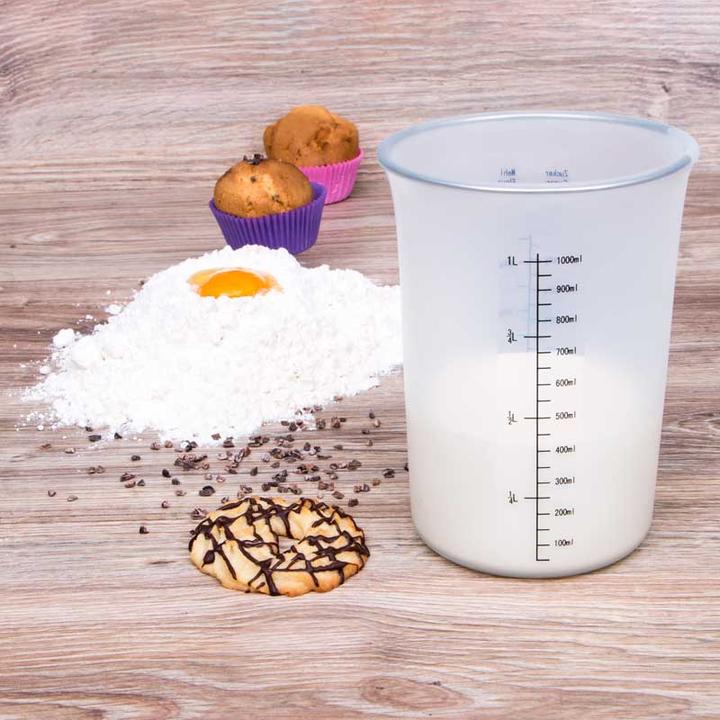 Actual product image Städter Silicone measuring cup 1 L (1000 ml)