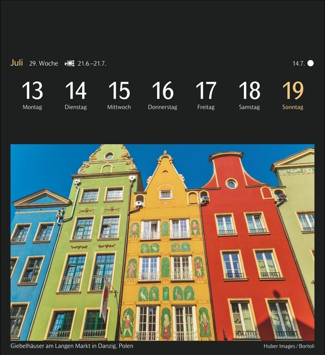 Immagine prodotto Harenberg Die Welt in Farben Postkartenkalender 2026 - Kalender mit 53 Postkarten (Copertina rigida, Tedesco)