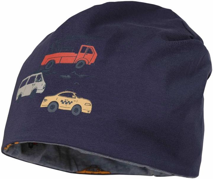 Maximo Mütze Beanie reversible Cars Gr. 55 - 57 (55 - 57)