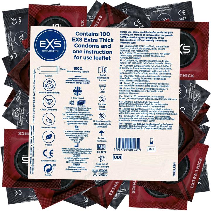 Actual product image EXS Extra Thick (100 pcs.)