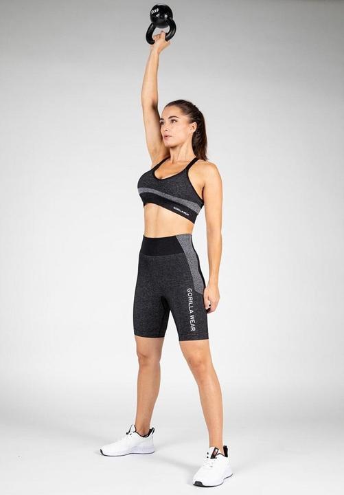 Image du produit Gorilla Wear Selah Seamless Sports Bra - noir (XS)