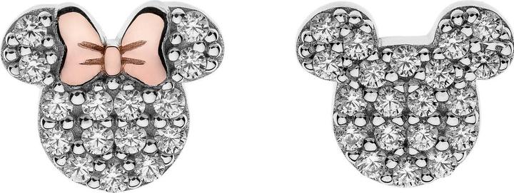 Immagine prodotto Disney Orecchini Mickey e Minnie Mouse, argento 925 (Argento 925)