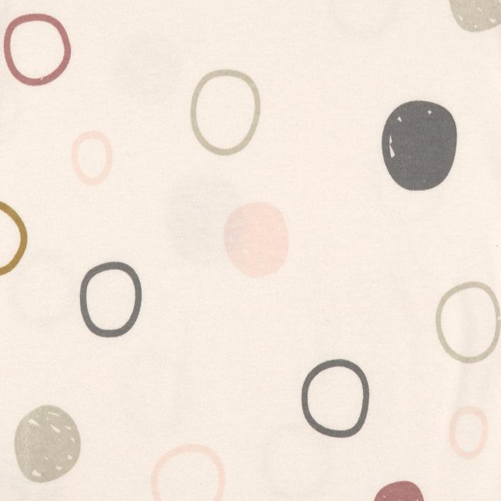 Actual product image Lässig Short Sleeve Body Circles White Size 74/80 (74, 80)
