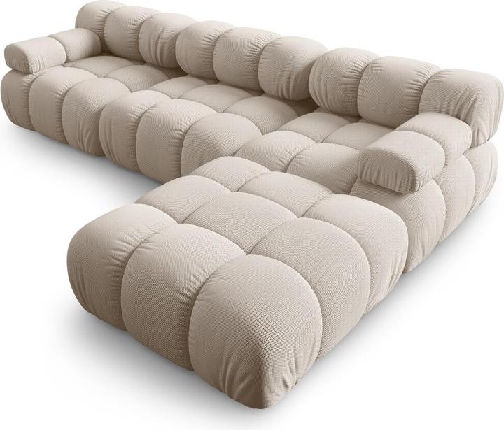 Actual product image Micadoni Modular Sofa, "Bellis", 4 Seats, 282x188x70Made in Europe (2 person sofa, 3-seater, 4-seater)
