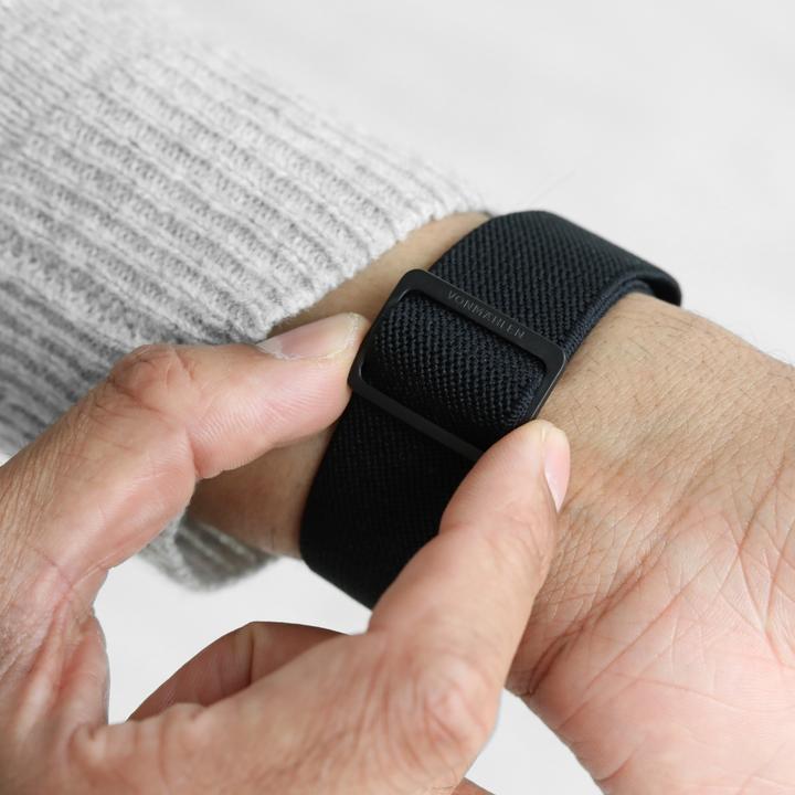 Actual product image Vonmählen Classic Nylon Loop 38 | 40 | 41mm One Size - All Black (Nylon)