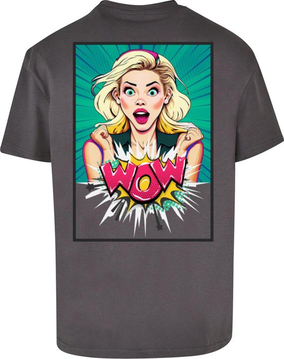 Actual product image Merchcode WOW Comic Heavy Oversized Tee - 116851 (XS)