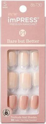 Immagine prodotto KISS Unghie autoadesive imPRESS BBB Nail Simple Pleasure 30 pezzi (L) (Unghie artificiali)