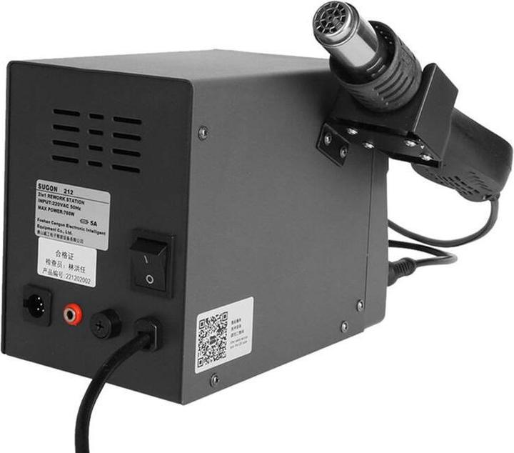 Image du produit Sugon 212 2in1 Hot Air Soldering Station + T12 Blower Gun