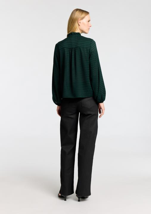 Actual product image Selected Femme Long sleeve top with frills (36)