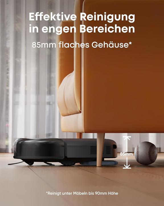 Actual product image eufy Anker Robot Vacuum Cleaner Omni C20 Golden (Robot vacuum)