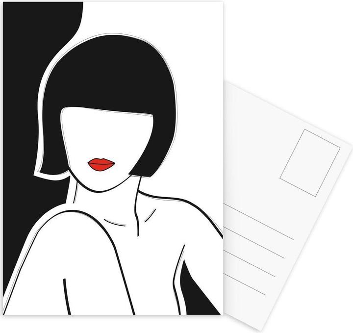 Actual product image Juniqe Secret Lady - Portraits (15 pcs.)