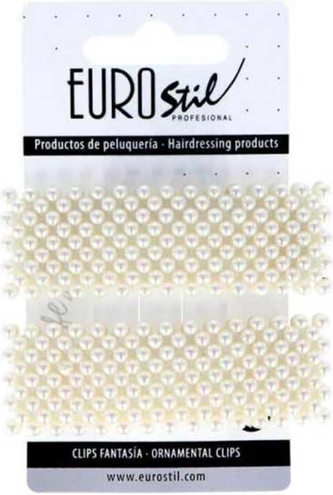 Image du produit Caso épingle à cheveux DORADAS RECTANGULARES or perles rectangulaires (2 uds) (1 pcs)