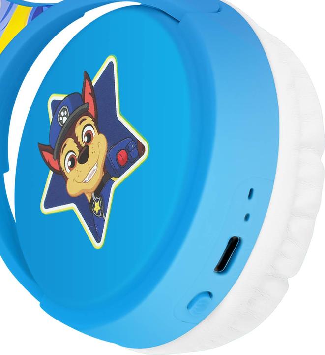 Actual product image Forever Paw Patrol Bluetooth headphones blue