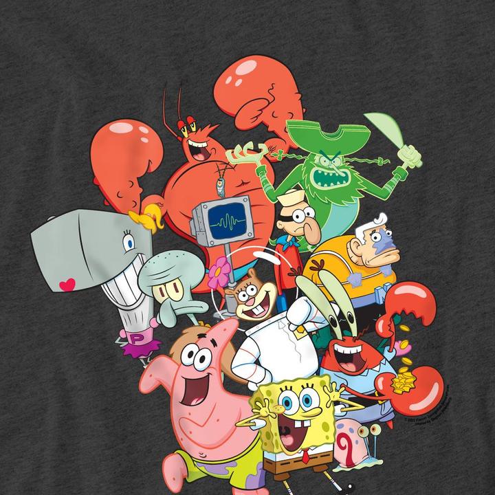 Produktbild Spongebob Squarepants The Whole Gang TShirt (XXL)