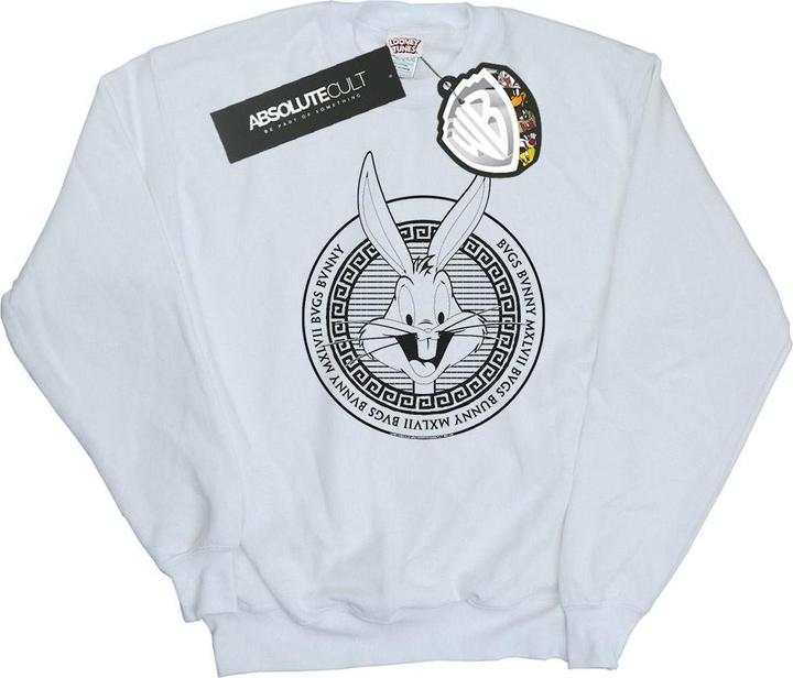 Looney Tunes Bugs Bunny Greek Circle Sweatshirt (L)