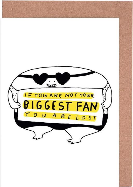 Actual product image Juniqe Big Fan - Funny (5 pcs.)
