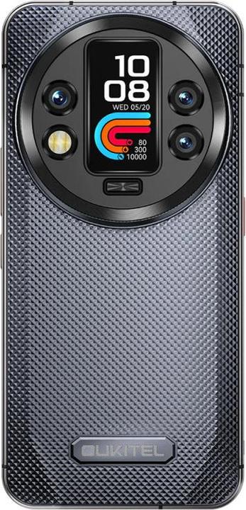 Immagine prodotto Oukitel WP200 Pro (6.7" - NFC - Ecouteur Bluetooth Intégré - 1 To, 24 Go RAM) Gris (1000 GB, Grigio, 6.70")