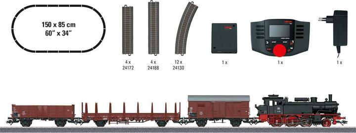 Produktbild Märklin Digital Start Set Güterzug Epoche III (Spur H0)