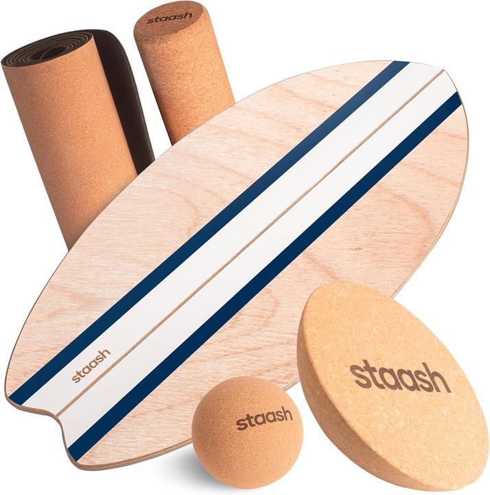 Actual product image Staash Balance Board Premium-Kit für Fitness & Training
